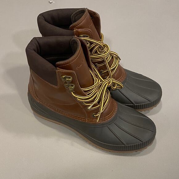 Tommy Hilfiger Duck Boots Mens Brown Colin 2 Waterproof Insulated Lace Up - 8 main image 9
